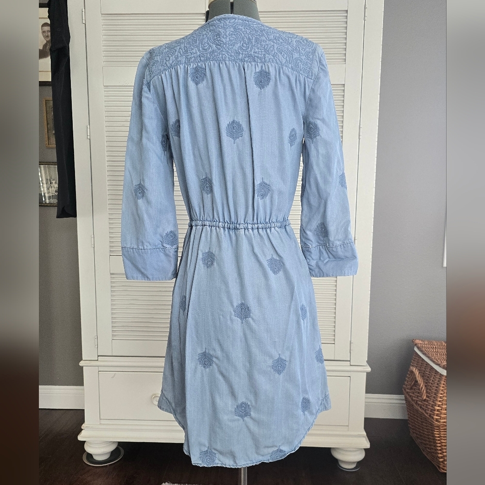 HOLDING HORSES Light Blue Mini Dress - Picture 10 of 15